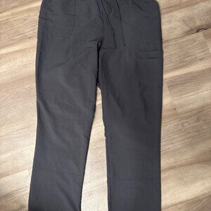 Scrubstar Scrub Pants Womens XL Gray Cargo Drawstring Elastic Waist With pockets